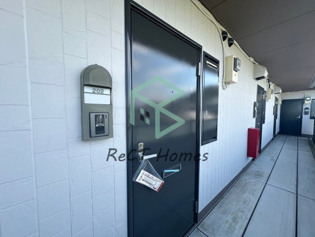 姫路市西庄のハイツの玄関