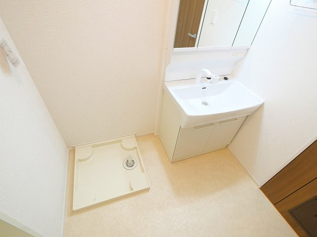 レジデンス・サツキⅡの独立洗面台|独立洗面台で身支度をすべて済ませてしまいましょう