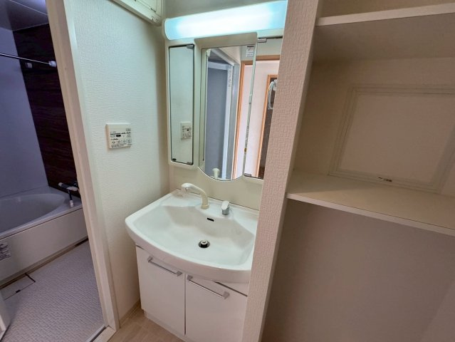 Casa Verdeの独立洗面台