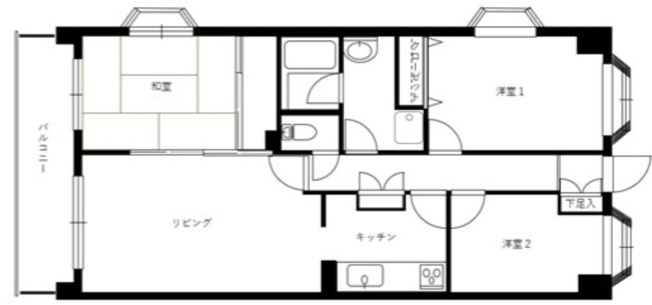【間取り】 | リーヴェルグランデ横浜戸塚