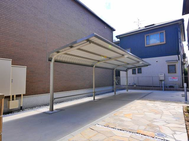 レジデンス・サツキⅡのその他共用部分|自転車置き場です