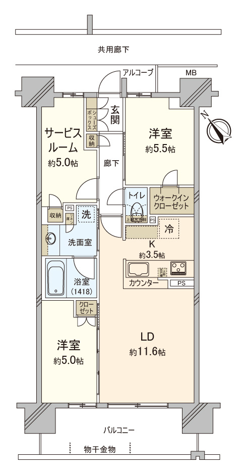 シエリアシティ明石大久保A棟　ガーデンマーク