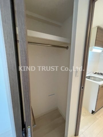 プレサンス天神橋スカイルの収納|大きなスペースがあり、収納には困りません