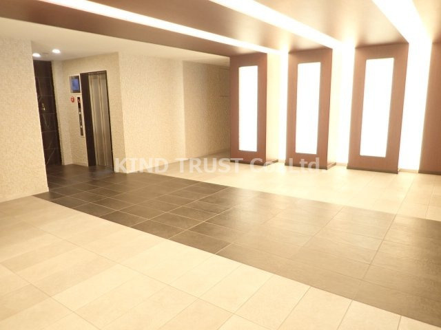 プレサンス天神橋スカイルのロビー|ロビーです