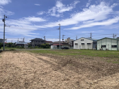 【展望】 | 藤沢市菖蒲沢 | 敷地内中央から南側に向かって