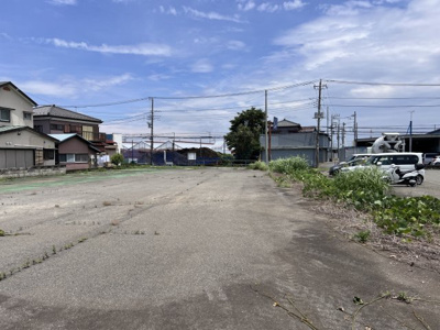 【展望】 | 藤沢市菖蒲沢 | 敷地内中央から北側に向かって