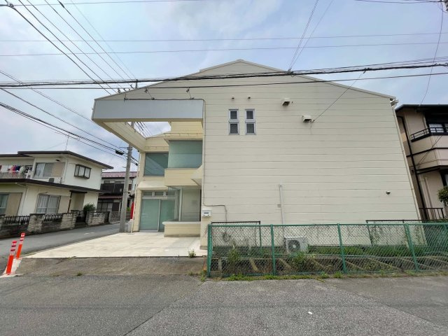 春日部市六軒町の店舗事務所の外観パース