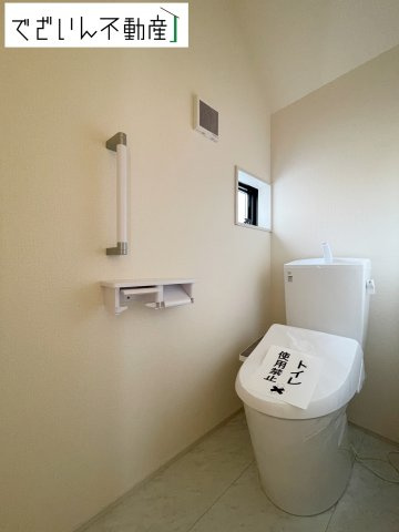 【トイレ】 | Livele Garden.S行田市城西第2　新築住宅 | ≪4号棟≫
現地(2025年8月撮影)