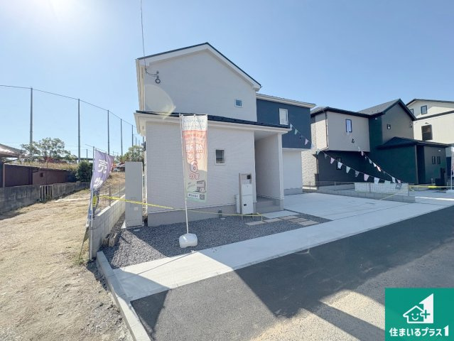 草津市下笠町　第24-1期　新築一戸建ての外観|安心の10年保証！外観を美しく保ち、雨水で汚れを落とします！気になることがありましたら、お気軽にお問い合わせください！