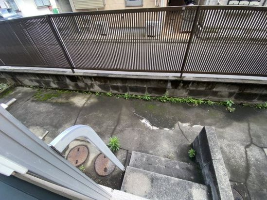 プチハウスのバルコニー