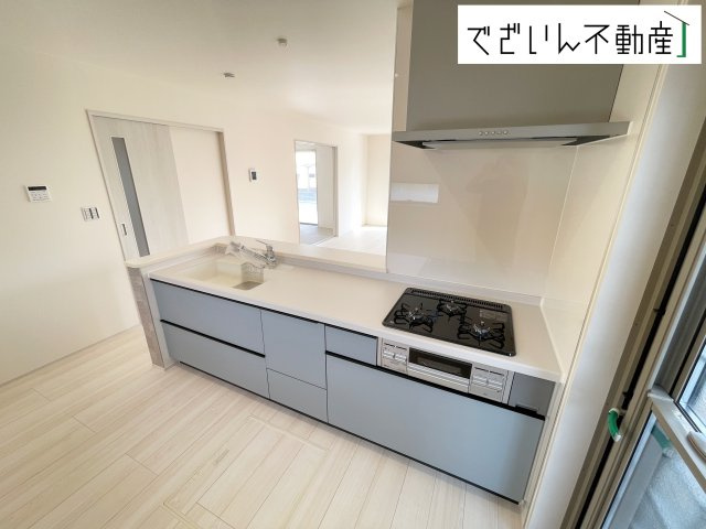 【キッチン】 | Livele Garden.S行田市城西第2　新築住宅 | ≪5号棟≫
現地(2025年8月撮影)