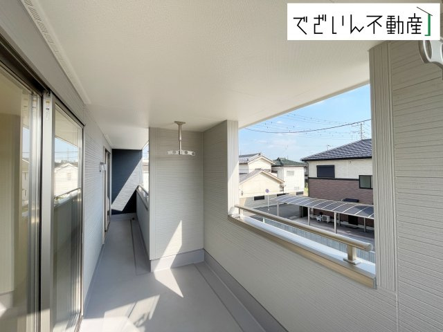 【バルコニー】 | Livele Garden.S行田市城西第2　新築住宅 | ≪5号棟≫
現地(2025年8月撮影)