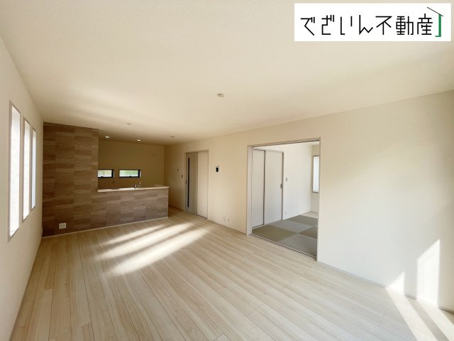 【居間・リビング】 | Livele Garden.S行田市城西第2　新築住宅 | ≪5号棟≫
現地(2025年8月撮影)