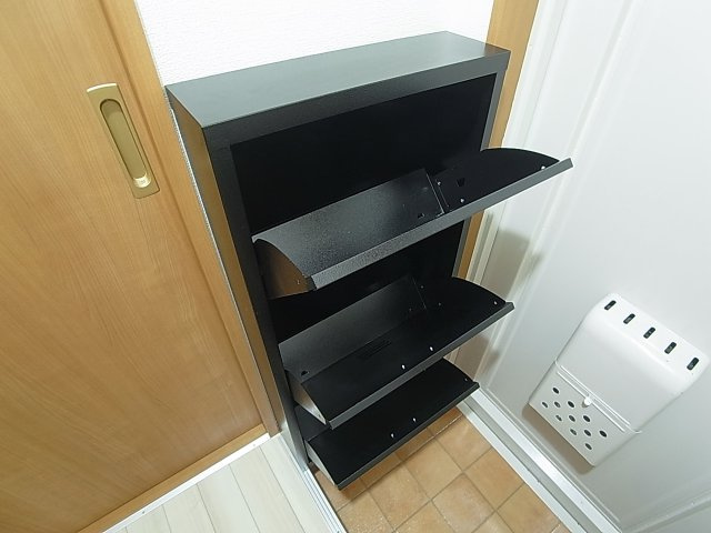 神戸市兵庫区東出町３丁目の賃貸マンションの玄関|シューズBOX