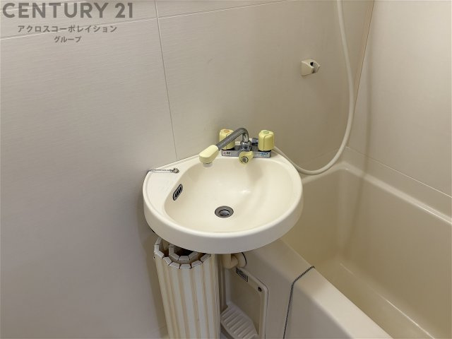バスルームにある洗面台です