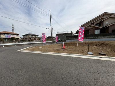 【前面道路含む現地写真】 | 売主及び販売代理物件　武蔵村山市残堀5丁目　売地　E号区【全11区画】
