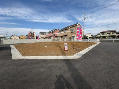 【前面道路含む現地写真】 | 売主及び販売代理物件　武蔵村山市残堀5丁目　売地　E号区【全11区画】
