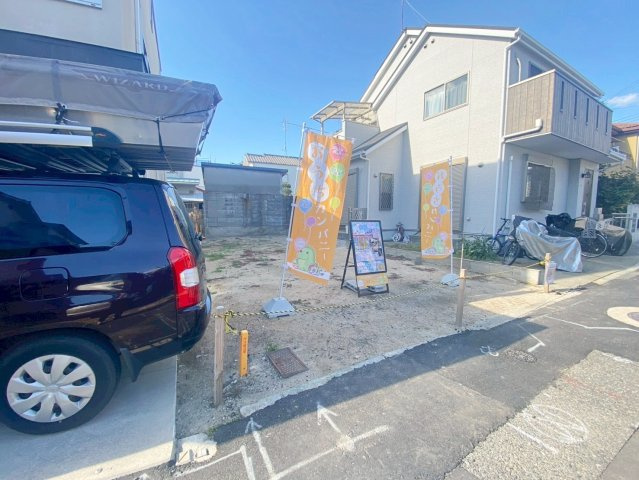 鳴尾町２丁目　建築条件無し土地の外観