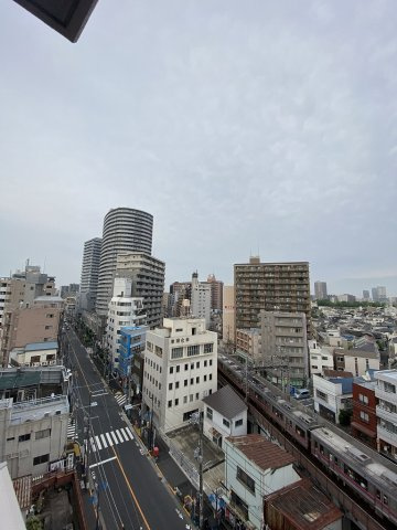 レフィールオーブ町屋駅前の展望