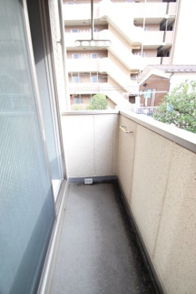 【バルコニー】 | テラス大門 | ※別部屋の写真です