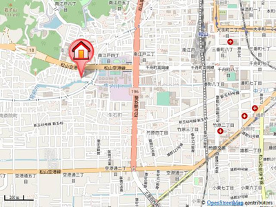 【地図】 | クローバーコート北斎院