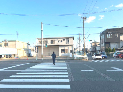 西京区桂徳大寺町　貸土地の外観