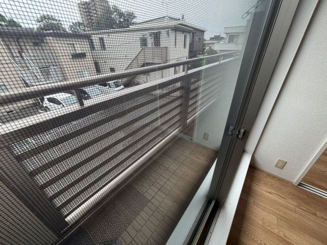 ハピネスさくらのバルコニー|陽当たり良好なバルコニーです♪