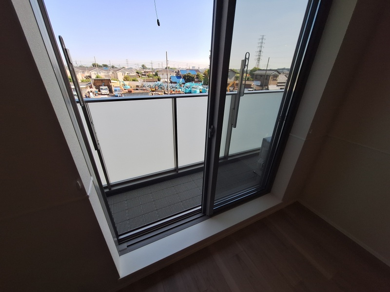 (仮称)岩槻区美園東メゾンのバルコニー