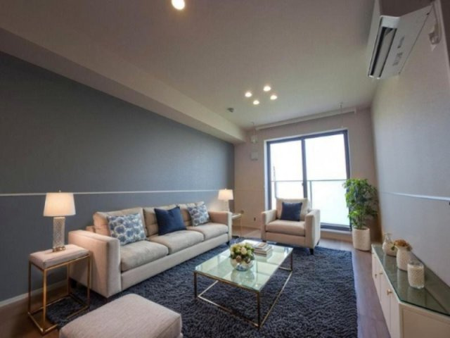 (仮称)岩槻区美園東メゾンの居間・リビング|CG家具のため実際は家具が付きません