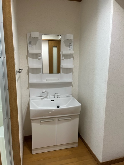 ソリテール菊陽の独立洗面台