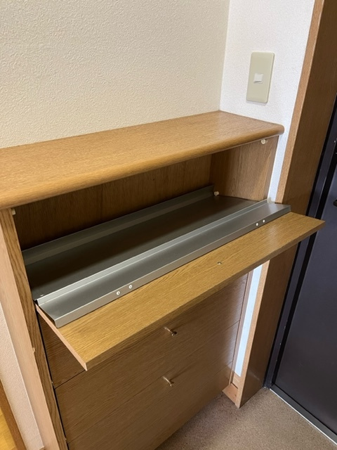 ソリテール菊陽の玄関