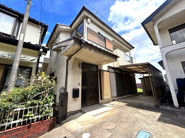春日部市上蛭田貸戸建の外観|★ペット相談（大型犬・猫・多頭飼相談）★都市ガス★エアコン★