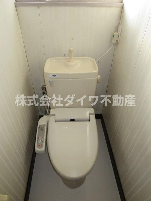 竜美台貸家のトイレ