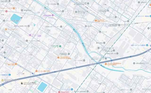 栗東市小柿　第1期　新築一戸建ての地図