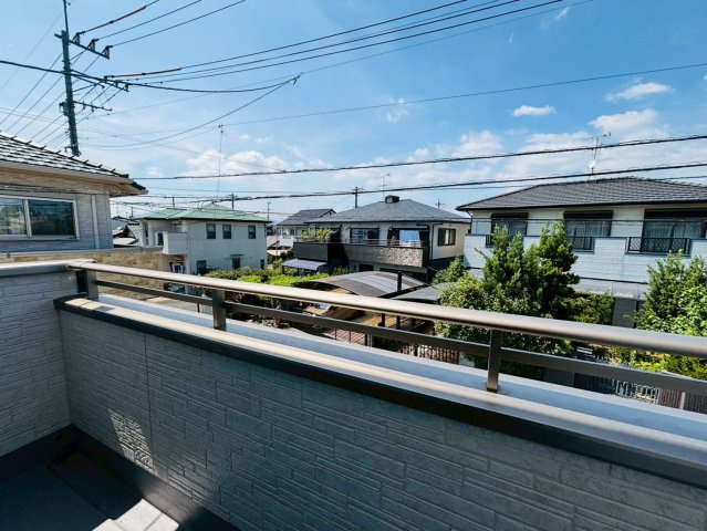よかタウン／東区若葉５丁目１期／１号棟の展望|晴れた日は青空を見渡せる視界良好のバルコニー