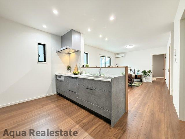 高松市円座町の新築一戸建のキッチン|キッチンです