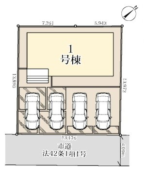 【区画図】 | Livele Garden.S熊谷市新堀新田第3　新築住宅