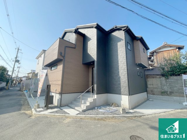 久世郡久御山町佐山双置　第24-1期　新築一戸建ての外観|お客様に長く安心して住んでいだだける事にこだわった家づくり！住んでからのアフターサービスにもしっかりと取り組んでいます！