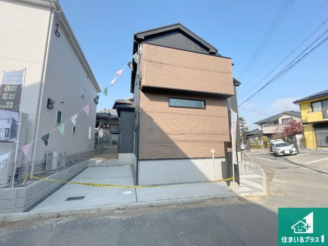 久世郡久御山町佐山双置　第24-1期　新築一戸建ての外観|安心の10年保証！外観を美しく保ち、雨水で汚れを落とします！気になることがありましたら、お気軽にお問い合わせください！