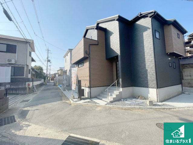 久世郡久御山町佐山双置　第24-1期　新築一戸建ての外観|安心の10年保証！外観を美しく保ち、雨水で汚れを落とします！気になることがありましたら、お気軽にお問い合わせください！