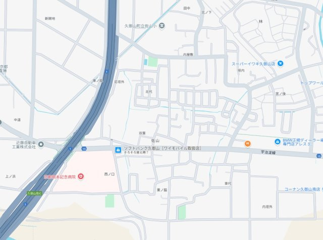 久世郡久御山町佐山双置　第24-1期　新築一戸建ての地図