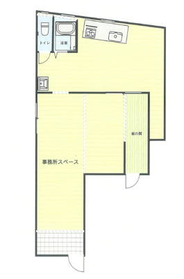 【区画図】 | 北栄町テナント