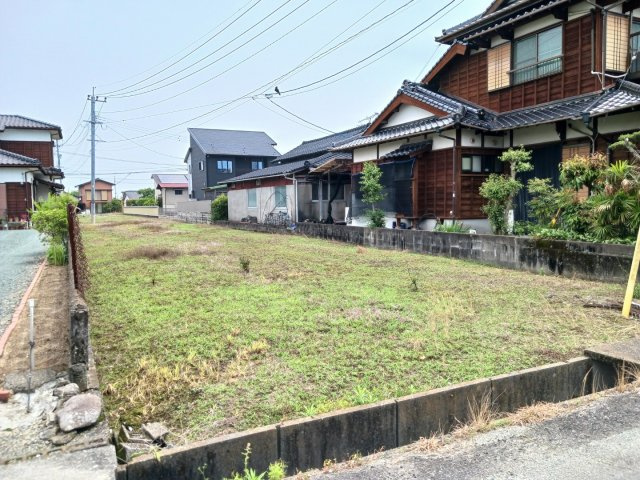 宇城市松橋町砂川の売地の外観