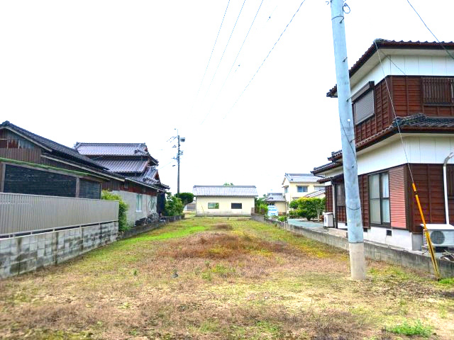 宇城市松橋町砂川の売地の外観