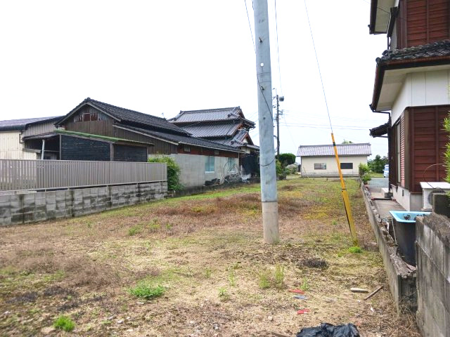 宇城市松橋町砂川の売地の外観