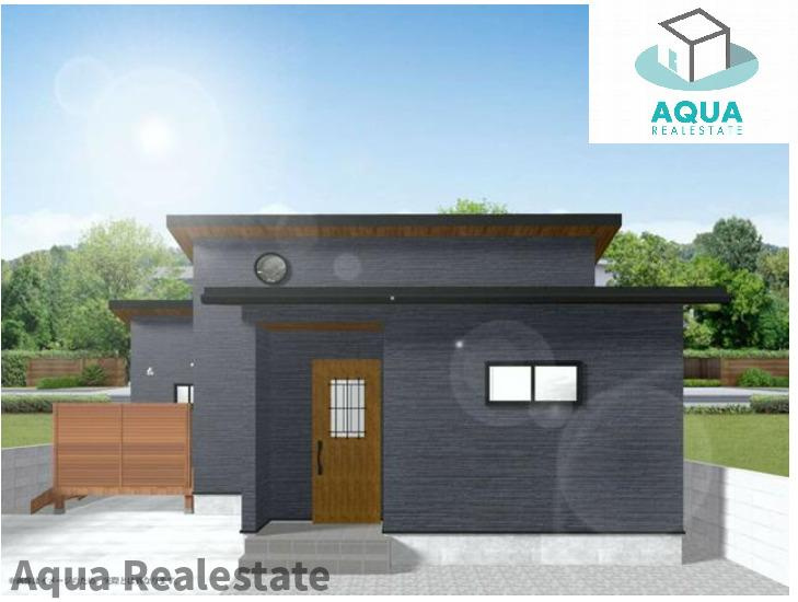 高松市円座町の新築一戸建の外観パース|外観パースです