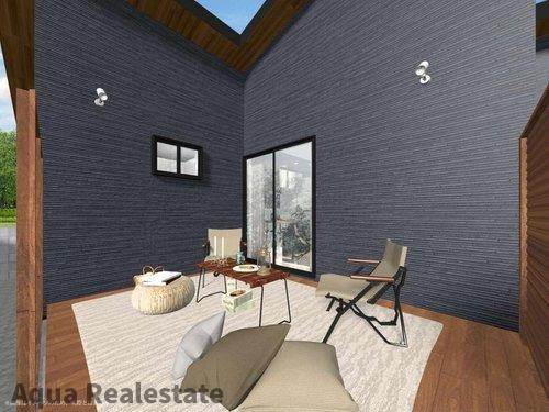 高松市円座町の新築一戸建の庭|お庭の付いた物件です