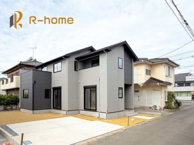 牛久市田宮町26期　新築戸建て　1号棟の外観|ご予約を頂ければ、『平日』はもちろん『早朝』や『夜間』もご見学可能です♪お気軽にお申し付けください♪