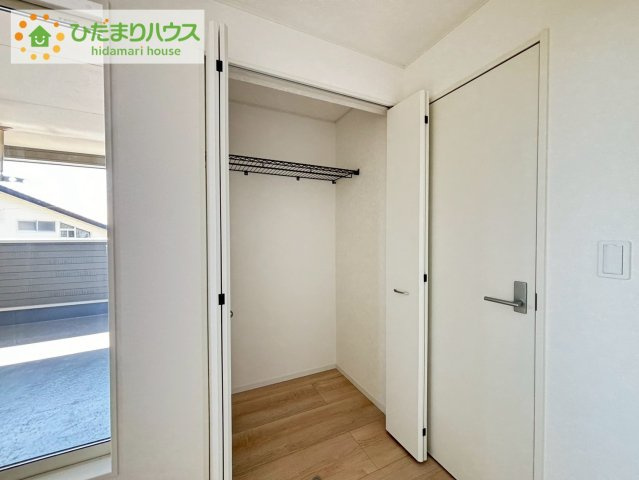 北茨城市中郷町粟野第1　新築戸建　2号棟の収納|洋室A　収納