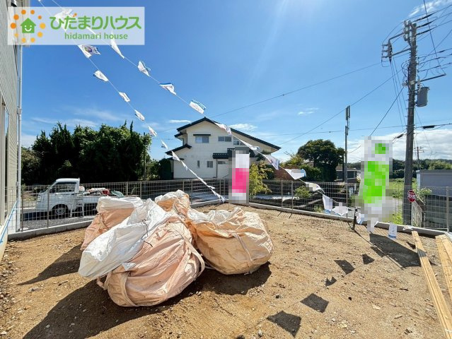 北茨城市中郷町粟野第1　新築戸建　2号棟の庭|お庭付物件になります！お庭遊びや、プールなどお子様も大喜び(^^)
